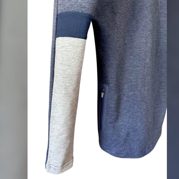 Gymshark Impulse Blue Full Zip Hoodie Lightweight Hooded Jacket Women's size M - Picture 8 of 9